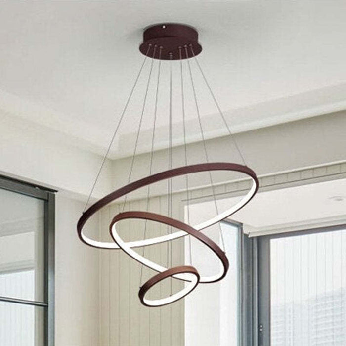 Yumanira | Moderne Taklampe med 3 Elegante Ringer