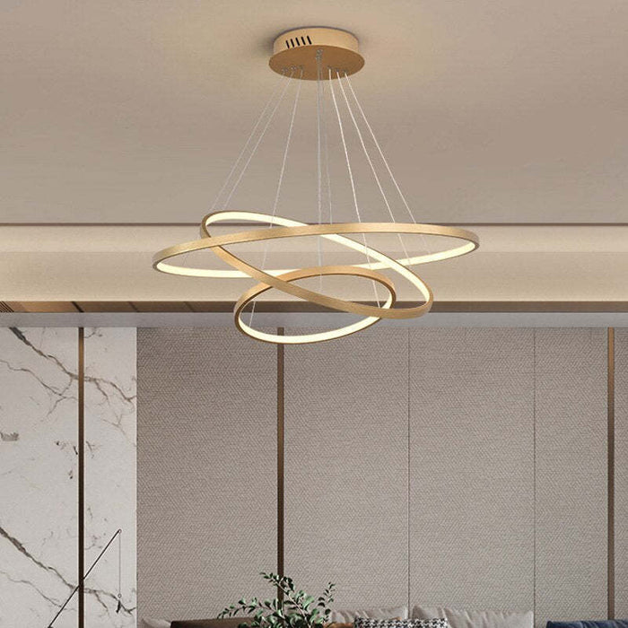 Yumanira | Moderne Taklampe med 3 Elegante Ringer