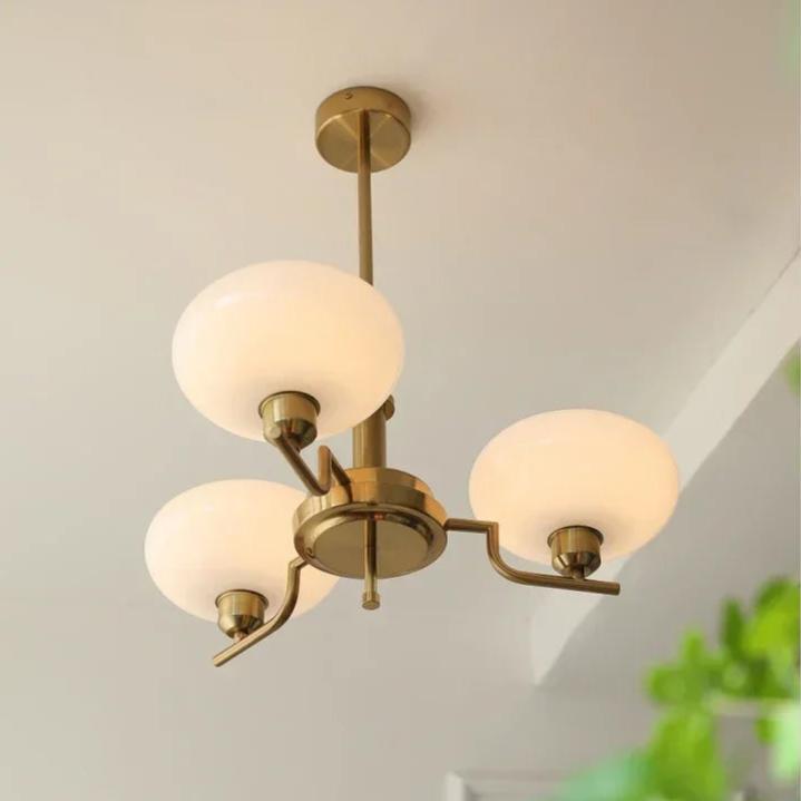 LuxeMedieval | Taklampe med Bauhaus og Middelaldersk Inspirasjon