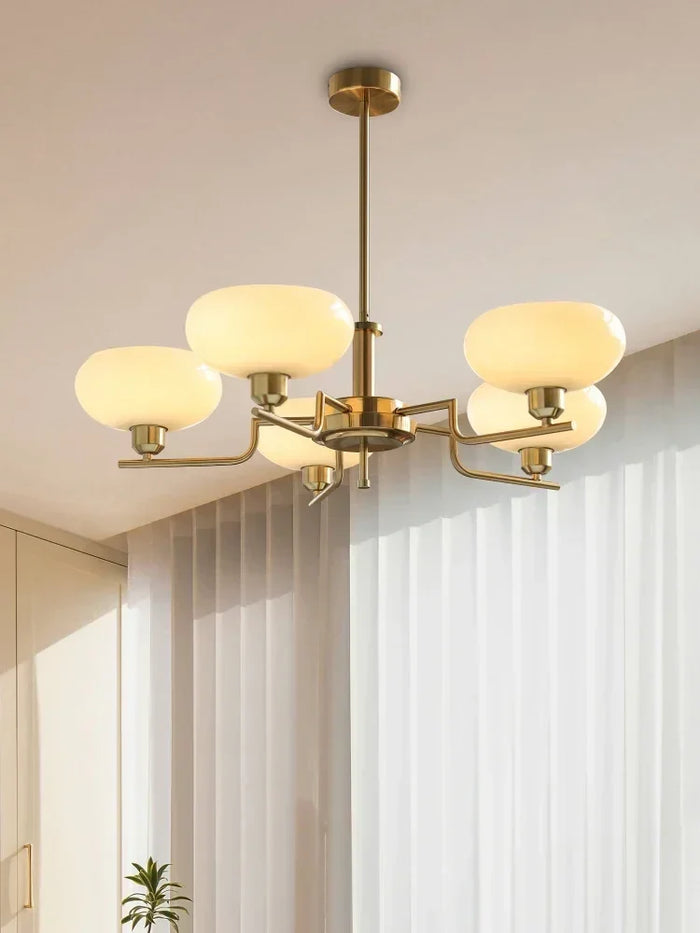 LuxeMedieval | Taklampe med Bauhaus og Middelaldersk Inspirasjon